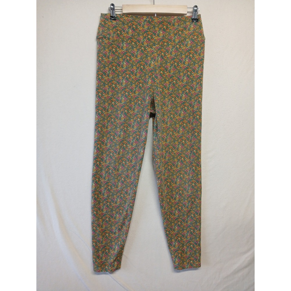 Natural life floral leggings size XL Whimsy boho colorful yoga lounge